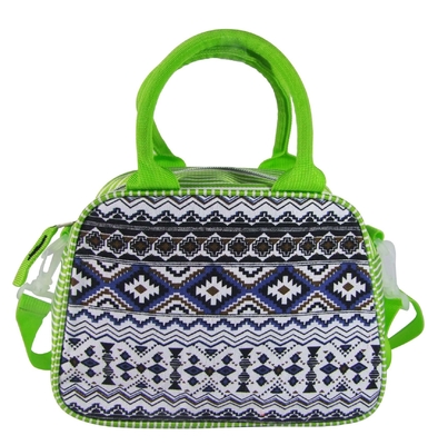 A forma clássica das meninas ensaca da lona colorida clara da mala a tiracolo das bolsas o baixo cádmio